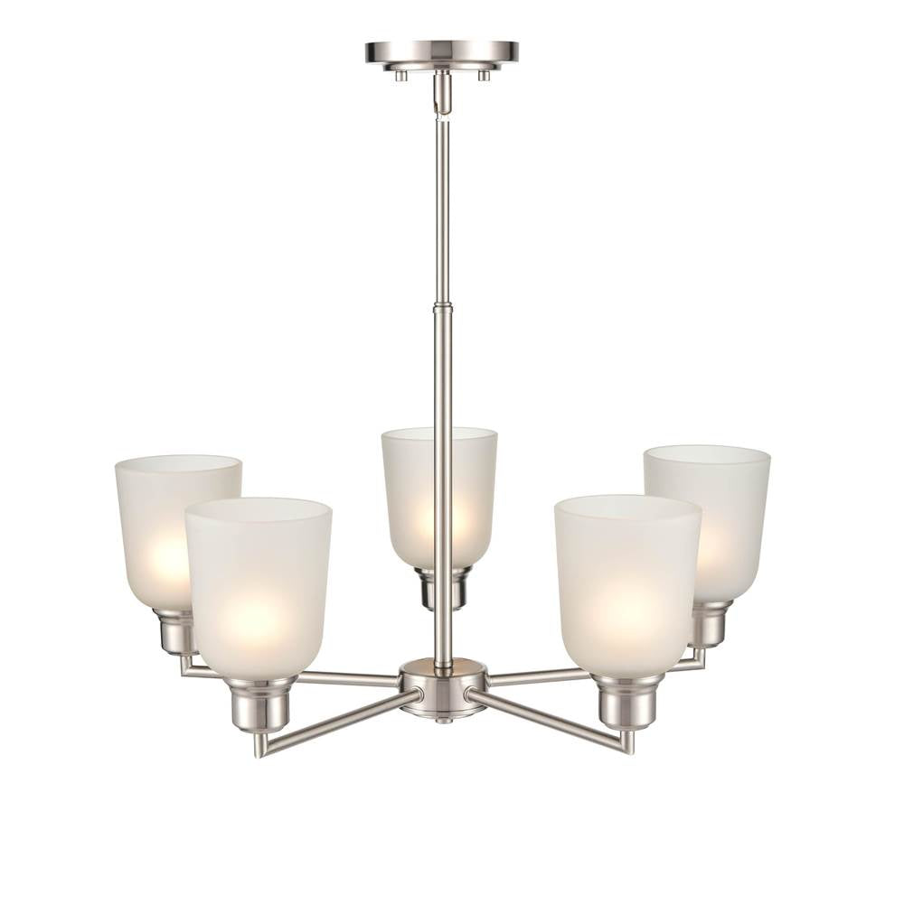 Millennium Lighting 2815-BN Brushed Nickel Chandelier Ceiling Light Image 2