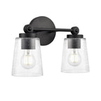 Millennium Lighting 22002-MB Matte Black Lauryn 13.5'' Wide 2-light Vanity - Matte Black Image 1