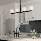 Millennium Lighting 97104-MB Matte Black Ardeva 36'' Wide 4-light Linear Chandelier Image 4