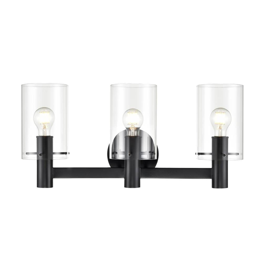 Millennium Lighting 55103-MB Matte Black Vanity Image 1