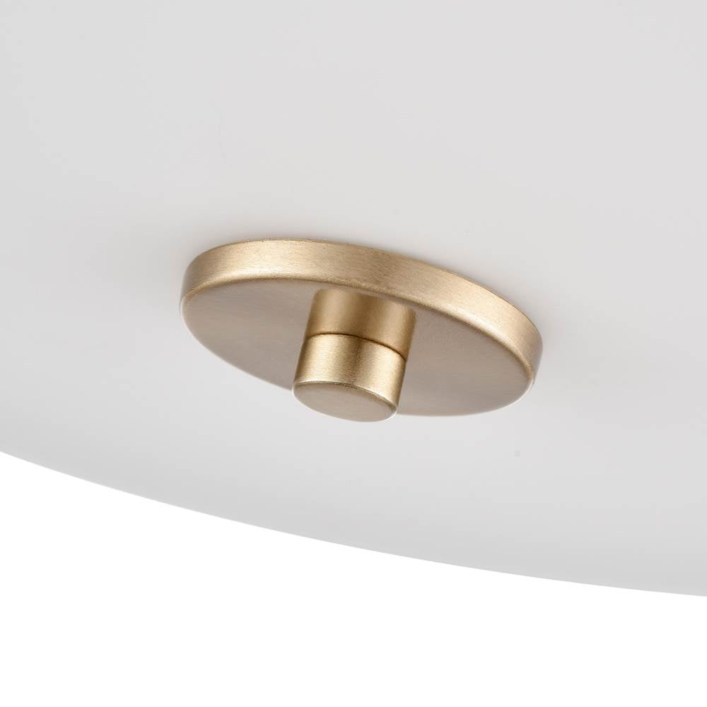 Millennium Lighting 214102-MG Modern Gold Laphia 13.25'' Wide 2-light Flushmount - Modern Gold Image 4