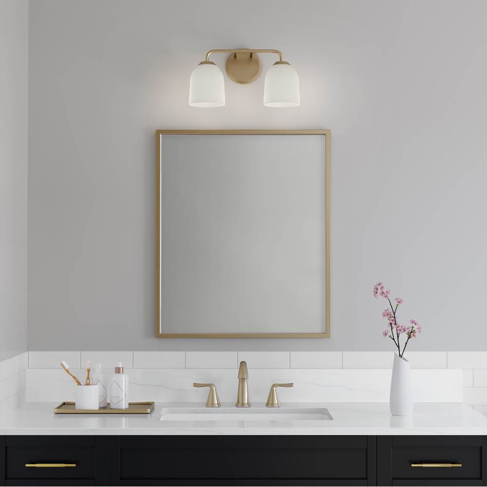 Millennium Lighting 22302-VB Vintage Brass Vanity Image 2
