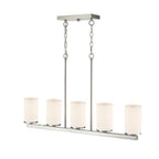 Millennium Lighting 2725WG-BN Brushed Nickel Verlana 35'' 5-light Linear Chandelier - Brushed Nickel Image 4