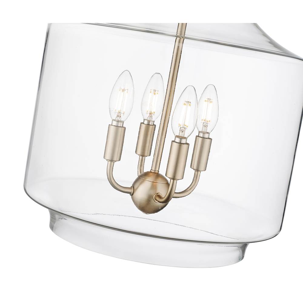 Millennium Lighting 22804-MG Modern Gold Pendant Light Image 3