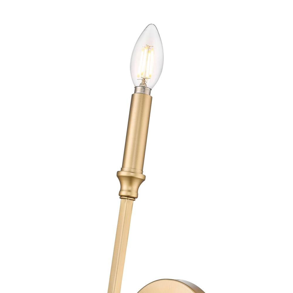 Millennium Lighting 25301-VB Vintage Brass Azara 12'' High 1-light Wall Sconce - Vintage Brass Image 4