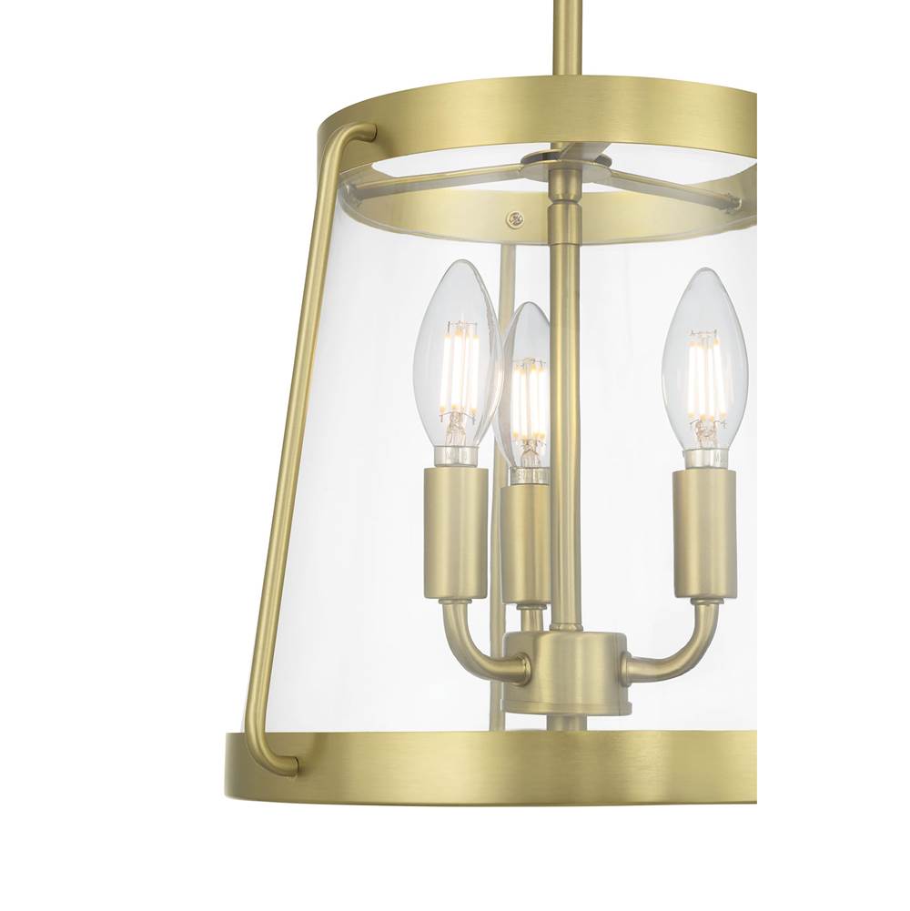 Millennium Lighting 230103-VB Vintage Brass Adabella 12.25'' Wide 3-light Semi-flush Mount Image 5