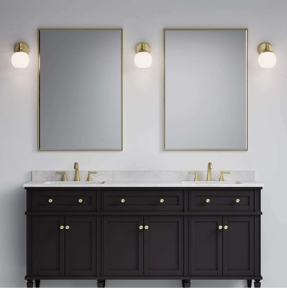 Millennium Lighting 201101-VB Vintage Brass Orlisse 8.5'' High 1-light Wall Sconce Image 4