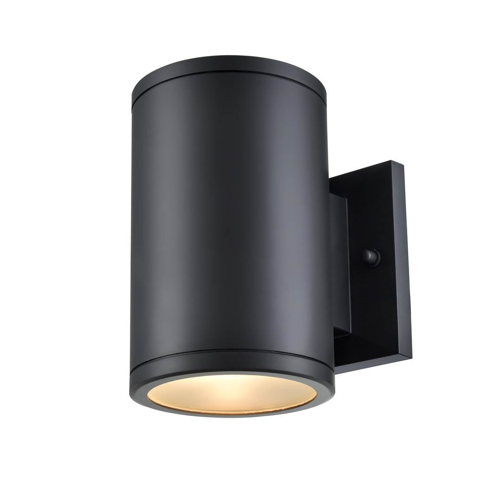 Millennium Lighting 45001-PBK Powder Coated Black Outdoor Wall Sconce Image 5
