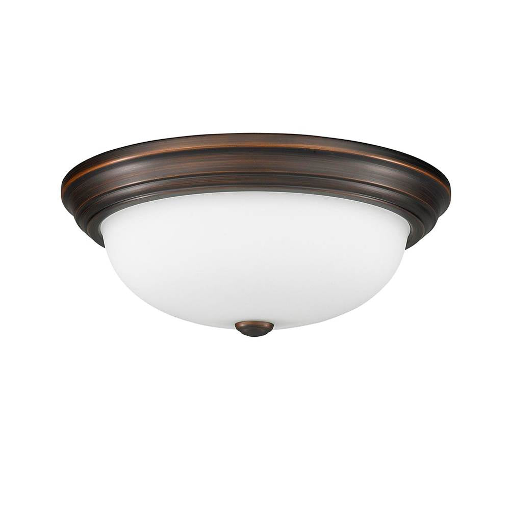 Millennium Lighting 4905-RBZ Rubbed Bronze Flushmount Ceiling Light Image 3