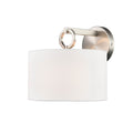 Millennium Lighting 211001-BN Brushed Nickel Wall Sconce Image 1