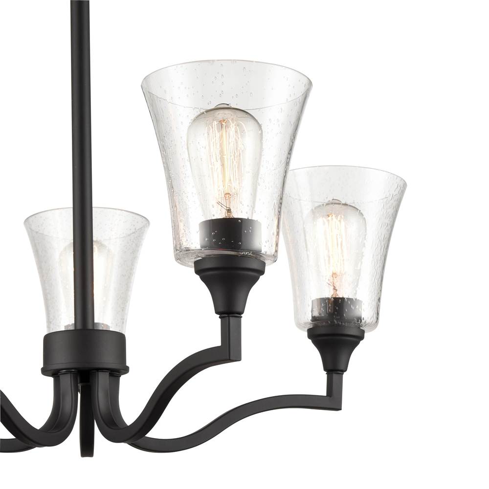 Millennium Lighting 2115-MB Matte Black Chandelier Ceiling Light Image 3