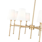 Millennium Lighting 16108-VB Vintage Brass Adorra 30'' Wide 8-light Chandelier - Vintage Brass Image 4