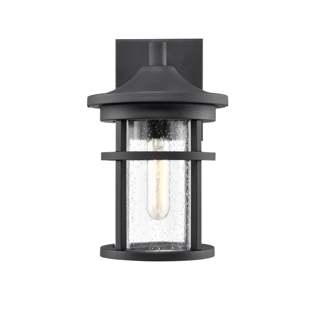 Millennium Lighting 91301-TBK Textured Black Outdoor Wall Sconce Image 1