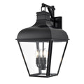 Millennium Lighting 43104-MB Matte Black Edenton 24.5'' High 4-light Outdoor Wall Sconce - Matte Black Image 1