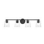 Millennium Lighting 8114-MB Matte Black 4 Light Vanity Image 2