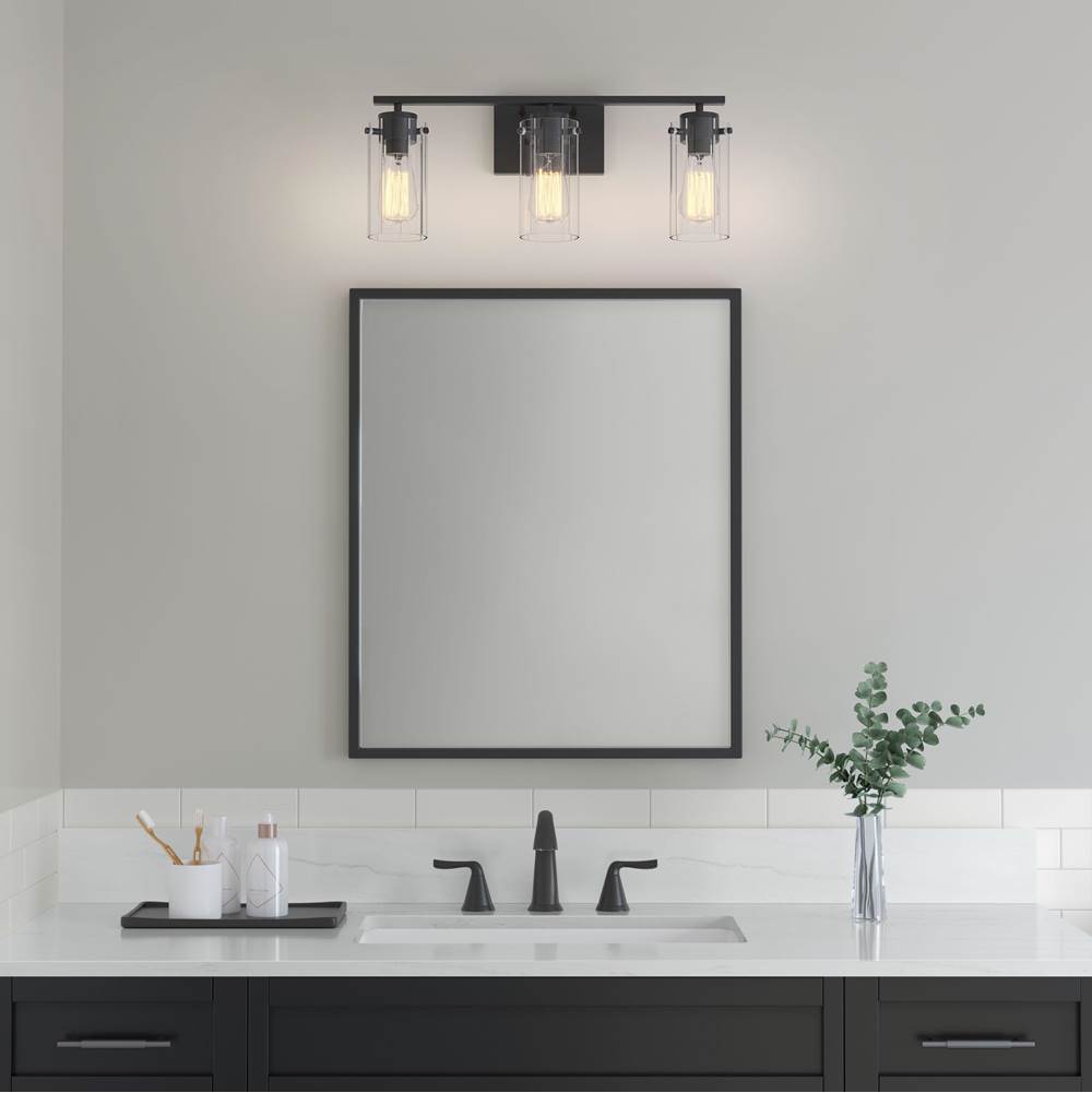 Millennium Lighting 10303-MB Matte Black Vanity Image 2