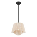 Millennium Lighting 9001-MB Matte Black Tulara  13'' Wide 1-light Pendant Image 1
