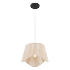 Millennium Lighting 9001-MB Matte Black Tulara  13'' Wide 1-light Pendant Image 1