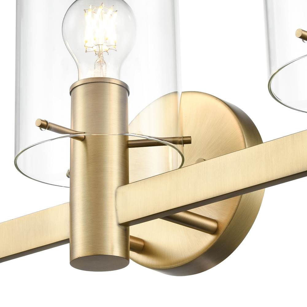 Millennium Lighting 55103-VB Vintage Brass Vanity Image 3