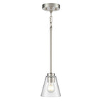 Millennium Lighting Strayhan 5.75'' 1-light Mini Pendant - Brushed Nickel