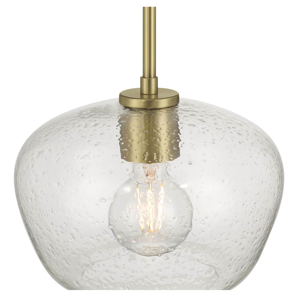 Millennium Lighting 203101-VB Vintage Brass Pomari 9.75'' Wide 1-light Pendant Image 6