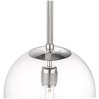 Millennium Lighting 25401-PN Polished Nickel Kairo 12'' Wide 1-light Pendant - Polished Nickel Image 6