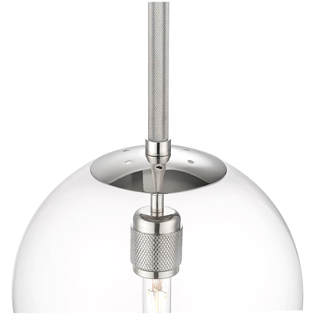 Millennium Lighting 25401-PN Polished Nickel Kairo 12'' Wide 1-light Pendant - Polished Nickel Image 6