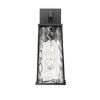 Millennium Lighting 10601-PBK Powder Coated Black Outdoor Wall Sconce Image 1