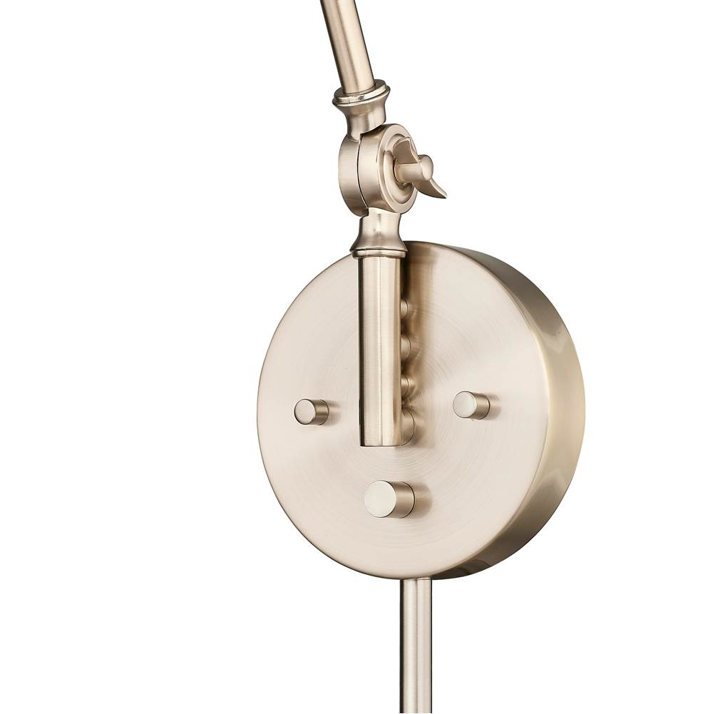 Millennium Lighting 11001-MG Modern Gold Swing Arm Sconce Light Image 6