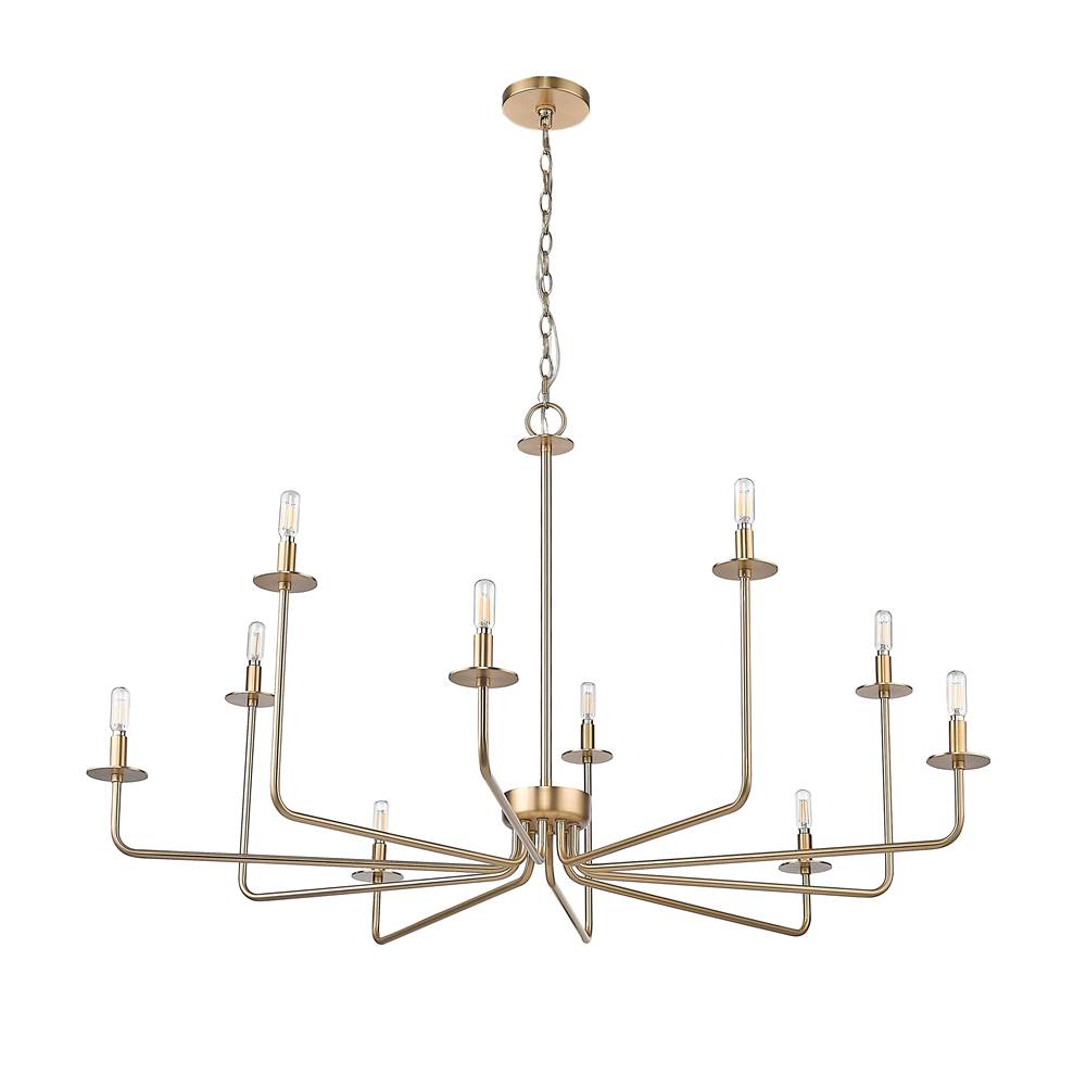Millennium Lighting 12510-MG Modern Gold Chandelier Ceiling Light Image 5