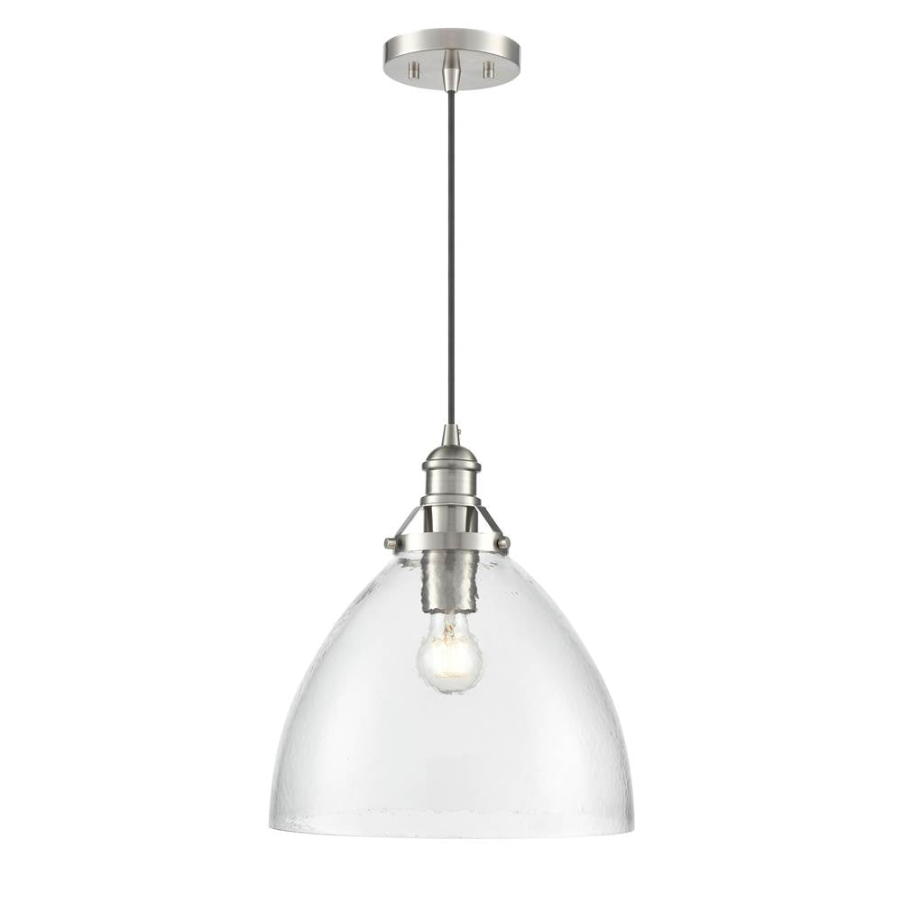 Millennium Lighting Khrisa 12.75'' Wide 1-light Pendant - Brushed Nickel