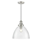 Millennium Lighting Khrisa 12.75'' Wide 1-light Pendant - Brushed Nickel