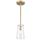 Millennium Lighting 217001-VB Vintage Brass Maccan 5'' Wide 1-light Pendant - Vintage Brass Image 1