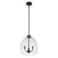 Millennium Lighting 9983-MB Matte Black Miravelle 13'' Wide 3-light Pendant Image 1