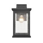 Millennium Lighting 4111-PBK Powder Coat Black Outdoor Wall Sconce Image 3