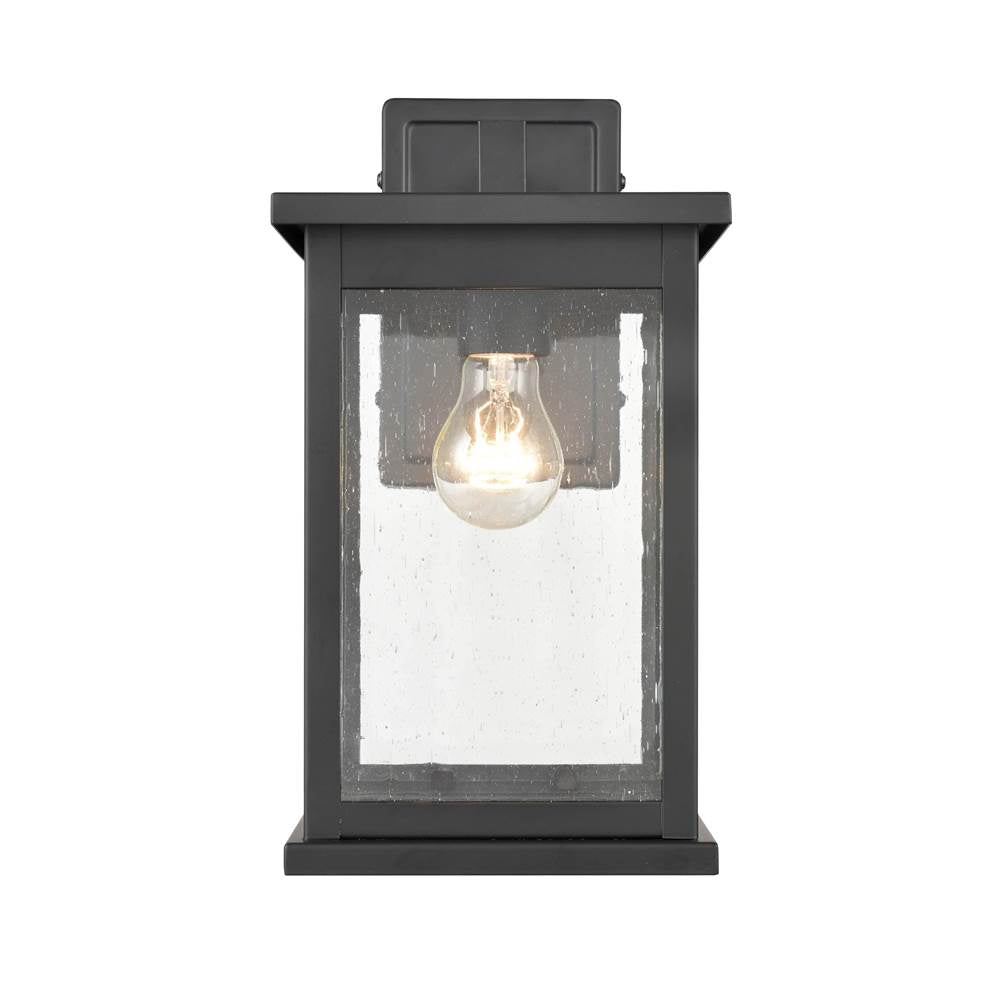 Millennium Lighting 4111-PBK Powder Coat Black Outdoor Wall Sconce Image 3