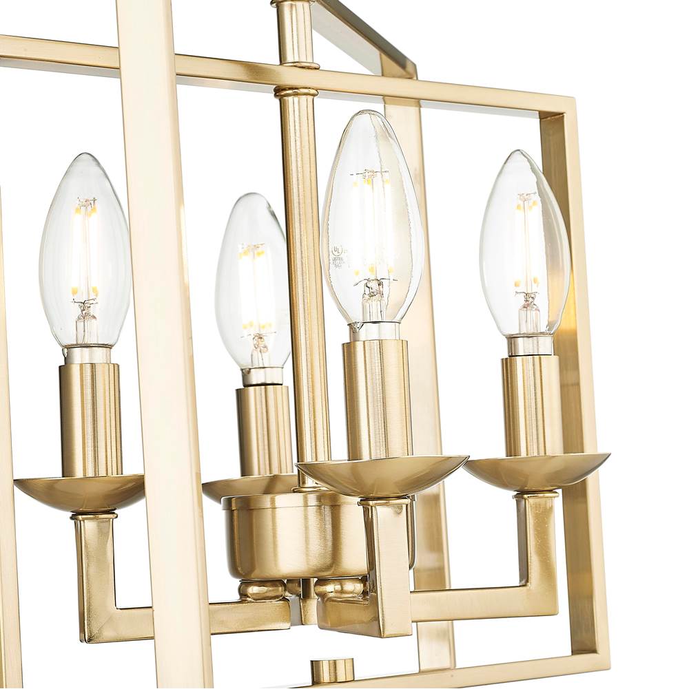 Millennium Lighting 3230-MG Modern Gold Pendant Light Image 2
