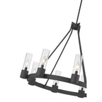Millennium Lighting 9908-MB Matte Black Evandrel 32'' Wide 8-light Chandelier Image 5