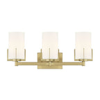 Millennium Lighting 65003-VB Vintage Brass Froselle 22'' Wide 3-light Vanity Image 6