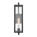 Millennium Lighting 230101-TBK Textured Black Outdoor Wall Sconce Image 1