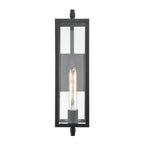 Millennium Lighting 230101-TBK Textured Black Outdoor Wall Sconce Image 1