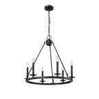 Millennium Lighting 46706-MB Matte Black Chandelier Ceiling Light Image 4