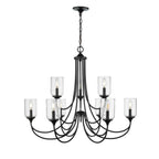 Millennium Lighting 22409-MB Matte Black Chandelier Ceiling Light Image 1
