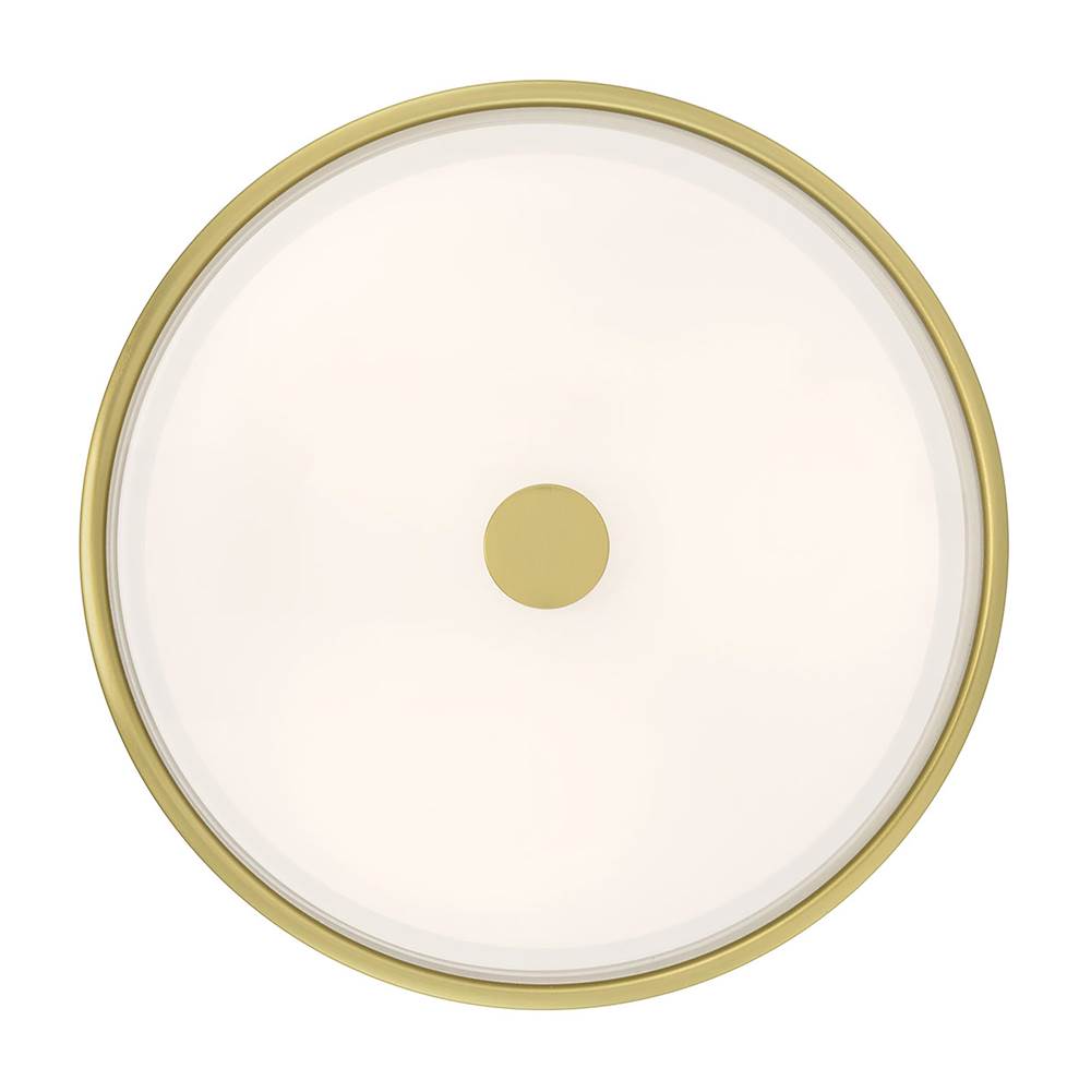 Millennium Lighting 23203-VB Vintage Brass Ardezia 11.75'' Wide 3-light Flush Mount Image 6