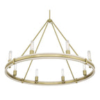 Millennium Lighting 207108-VB Vintage Brass Rovessa 39'' Wide 6-light Chandelier Image 7