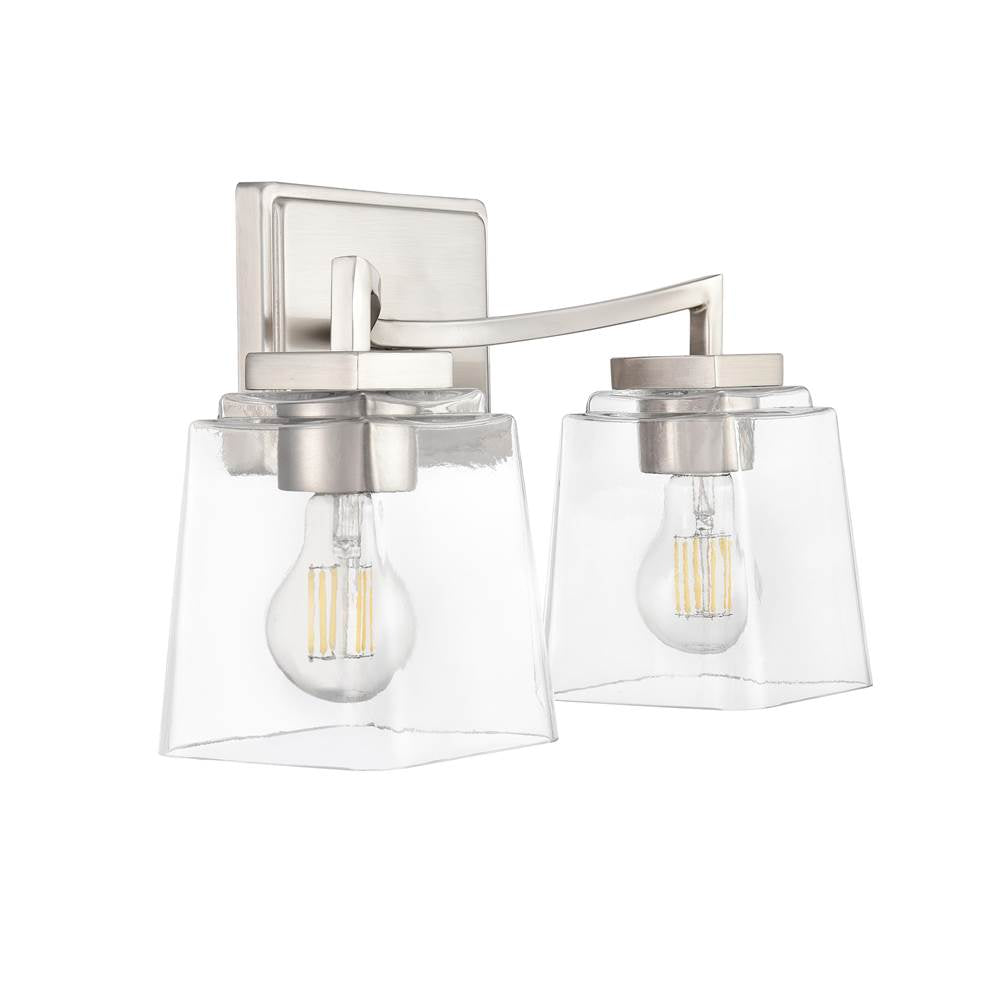 Millennium Lighting 24002-BN Brushed Nickel Avenna 14.5'' Wide 2-light Vanity - Brushed Nickel Image 7