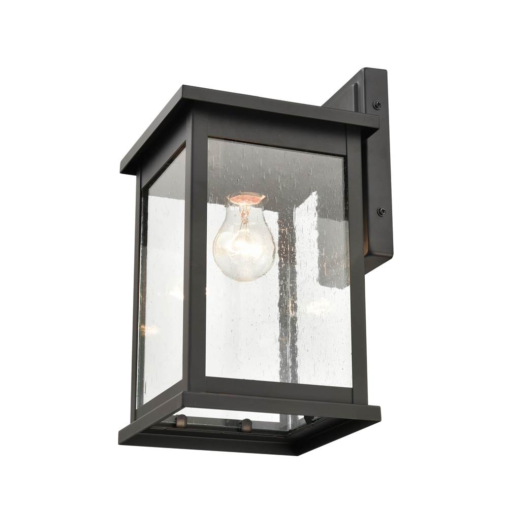Millennium Lighting 4111-PBK Powder Coat Black Outdoor Wall Sconce Image 2