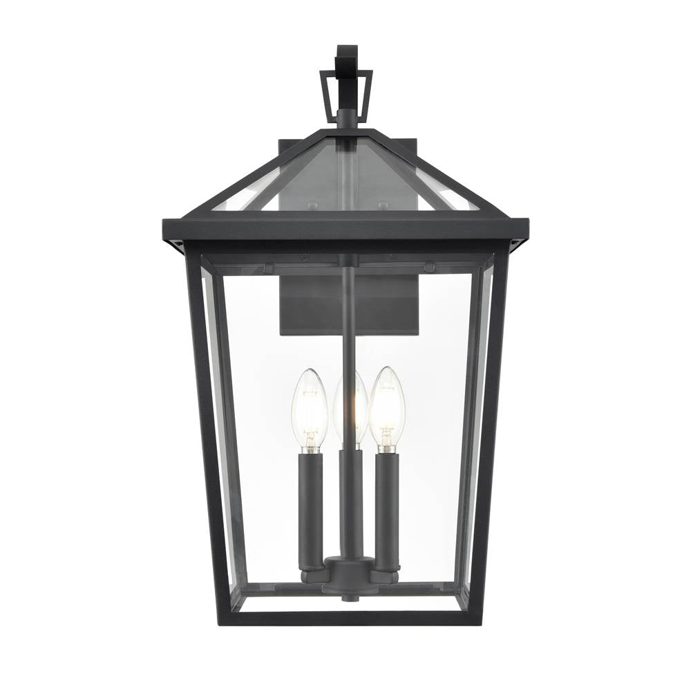 Millennium Lighting 92303-TBK Textured Black Outdoor Wall Sconce Image 1