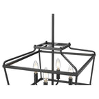 Millennium Lighting 19104-MB Matte Black Nellita 16'' Wide 4-light Pendant - Matte Black Image 6