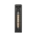 Millennium Lighting 10801-PBK Powder Coated Black Outdoor Wall Sconce Image 1